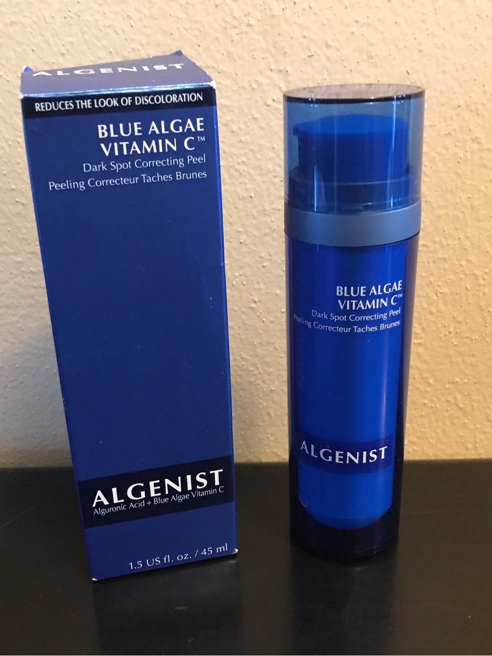 Algenist Blue Algae Vitamin C Dark Spot Correcting Peel - Blue